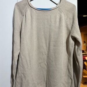 Eddie Bauer Tan Knit Sweater